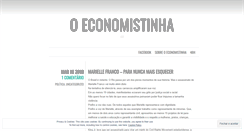 Desktop Screenshot of economistinha.com