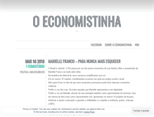 Tablet Screenshot of economistinha.com